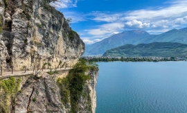 RIVA DEL GARDA - LEDRO - Strada sentiero del PONALE