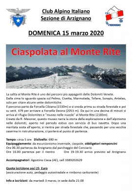 CIASPOLE - domenica 15/03/2020