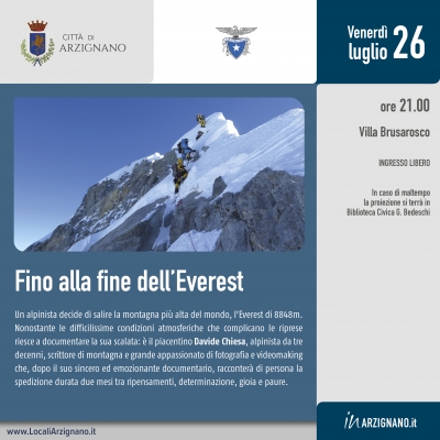 &quot;FINO ALLA FINE DELL&#039;EVEREST&quot;