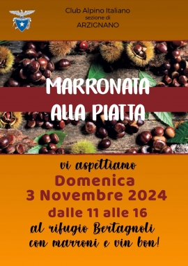 MARRONATA ALLA PIATTA - 3 Novembre 2024